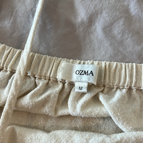 OZMA of California Silk Noil Crop Tank - Picture 2 of 2